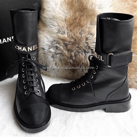 buy chanel booties|chanel combat boot.